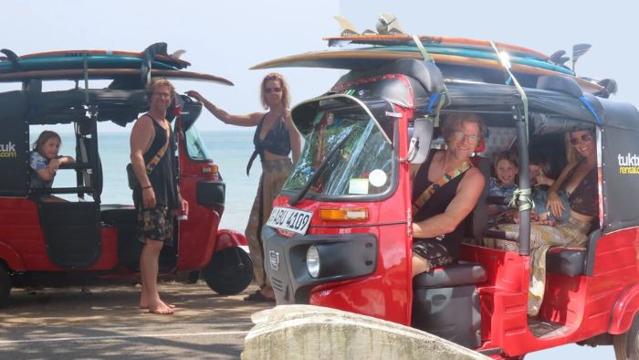 Johnty Rhodes on his TukTuk journey in Sri Lanka
